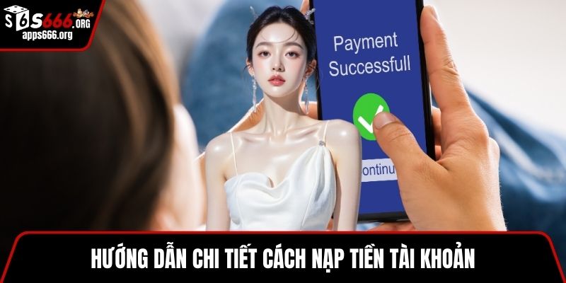 Hướng dẫn chi tiết cách nạp tiền tài khoản